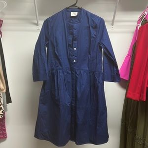 Tuckernuck Navy Royal Shirt dress.